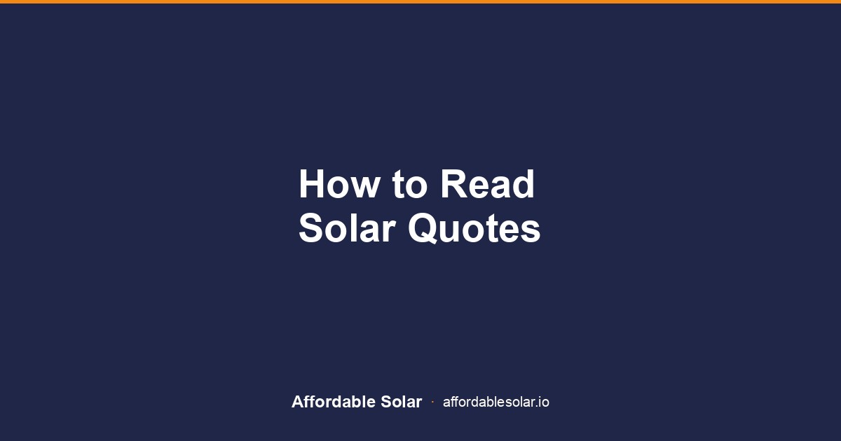 Oklahoma solar installer comparison checklist