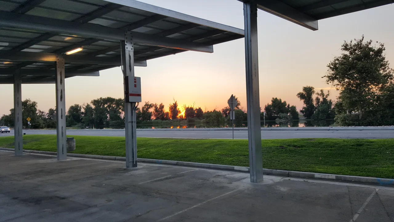 Oklahoma commercial solar carport installation example for covered parking and onsite energy