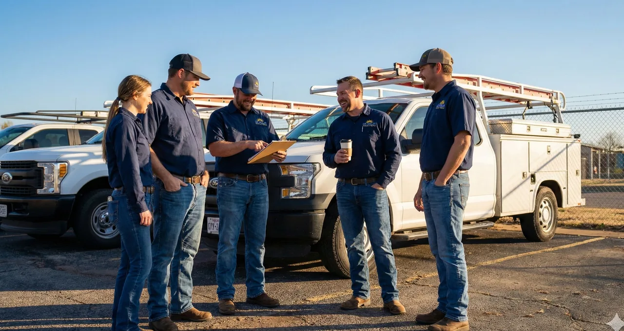 Affordable Solar team