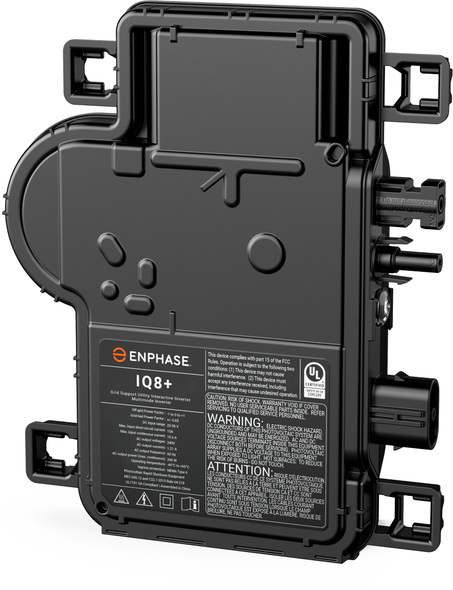 Enphase IQ8+ microinverter