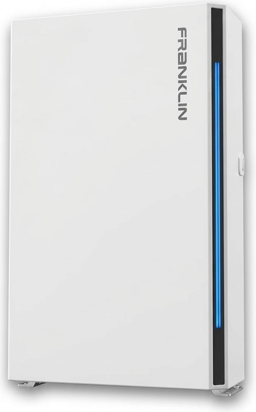 FranklinWH aPower 2 home battery with LED indicator